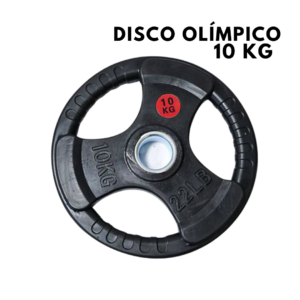 Disco Olímpico Grip 10kg (Par)