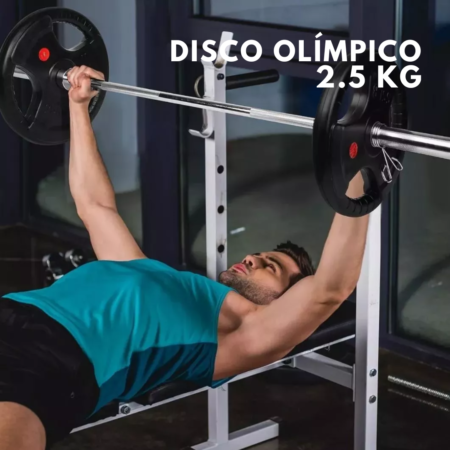 Disco Olímpico Grip 5kg (Par) - Imagen 6