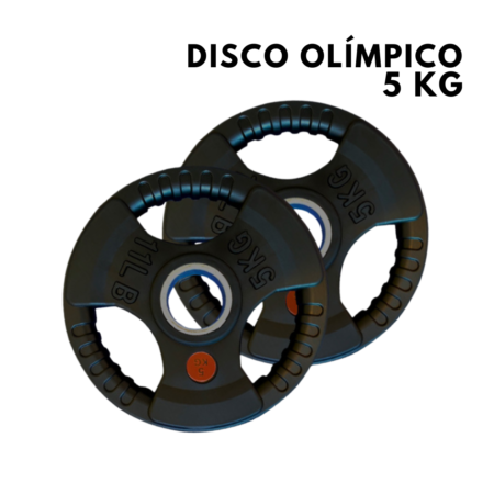 Disco Olímpico Grip 5kg (Par)