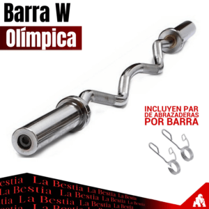 Barra W Olímpica 1.2M