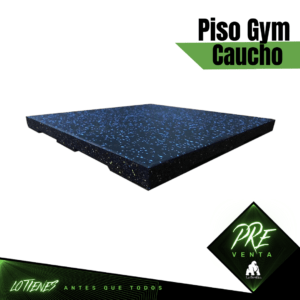 Piso Gym de Caucho 50X50 25mm (Preventa)