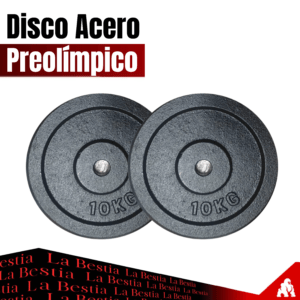 Disco Preolímpico 10kg (Par)