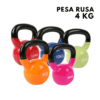 Kettlebell Pesa Rusa 4kg (Unidad)