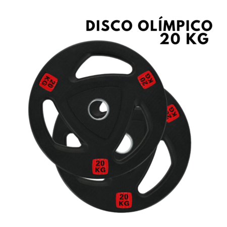 Disco Olímpico Grip 20kg(Par)