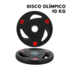 Disco Olímpico Grip 10kg (Par)