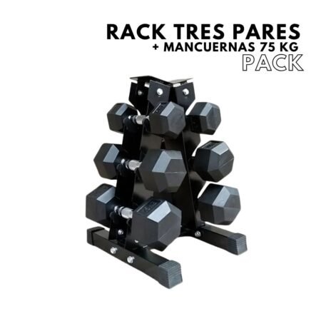 Pack Tres Pares Más Rack Triangular - Imagen 2