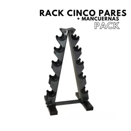 Pack Cinco Pares Más Rack Triangular - Imagen 3