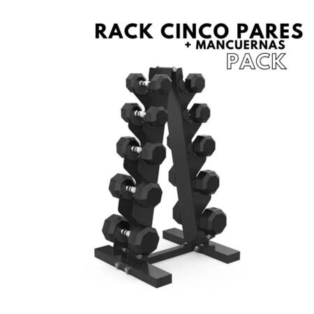 Pack Cinco Pares Más Rack Triangular