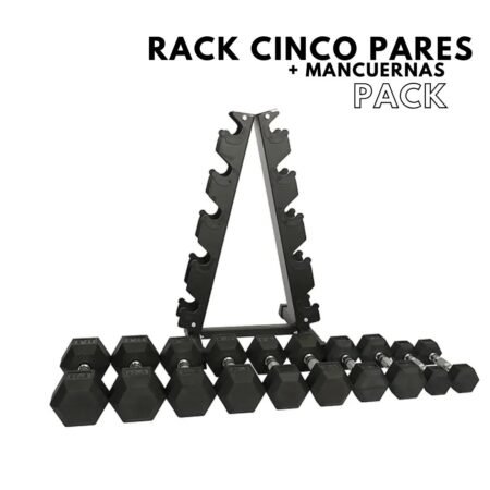 Pack Cinco Pares Más Rack Triangular - Imagen 2