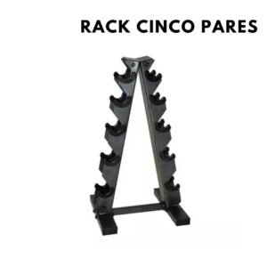 Rack Mancuernas Triangular 5 Pares