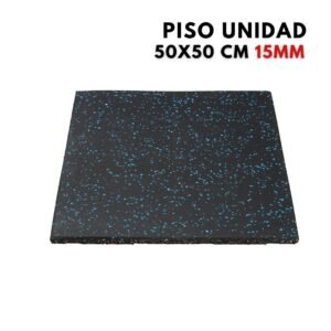 Piso Gym de Caucho 50X50 15mm