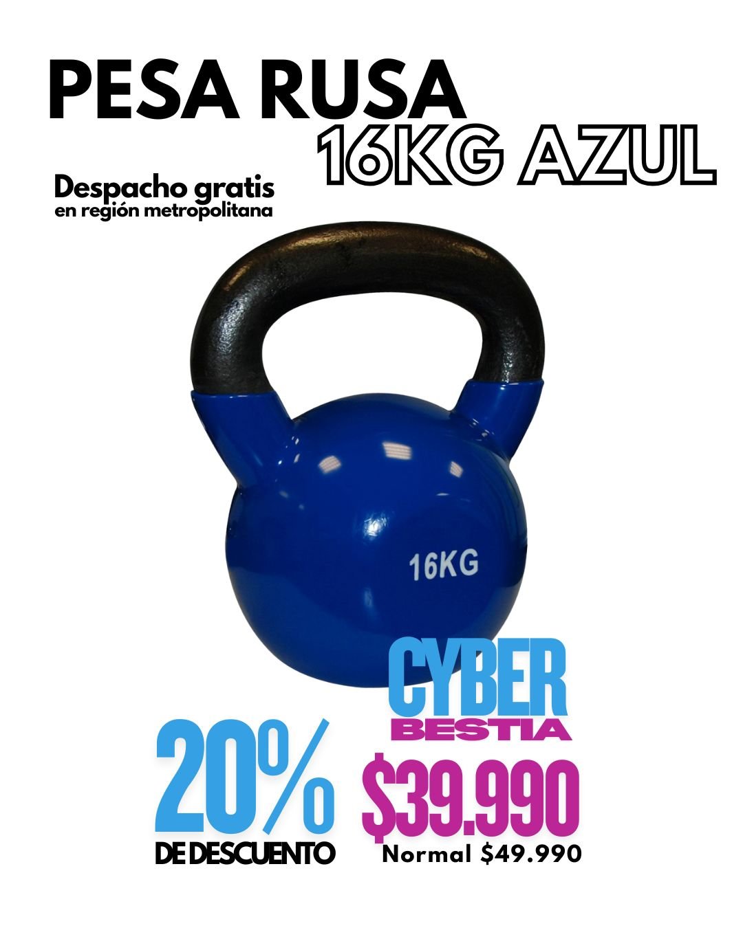 Pesa Rusa 16kg