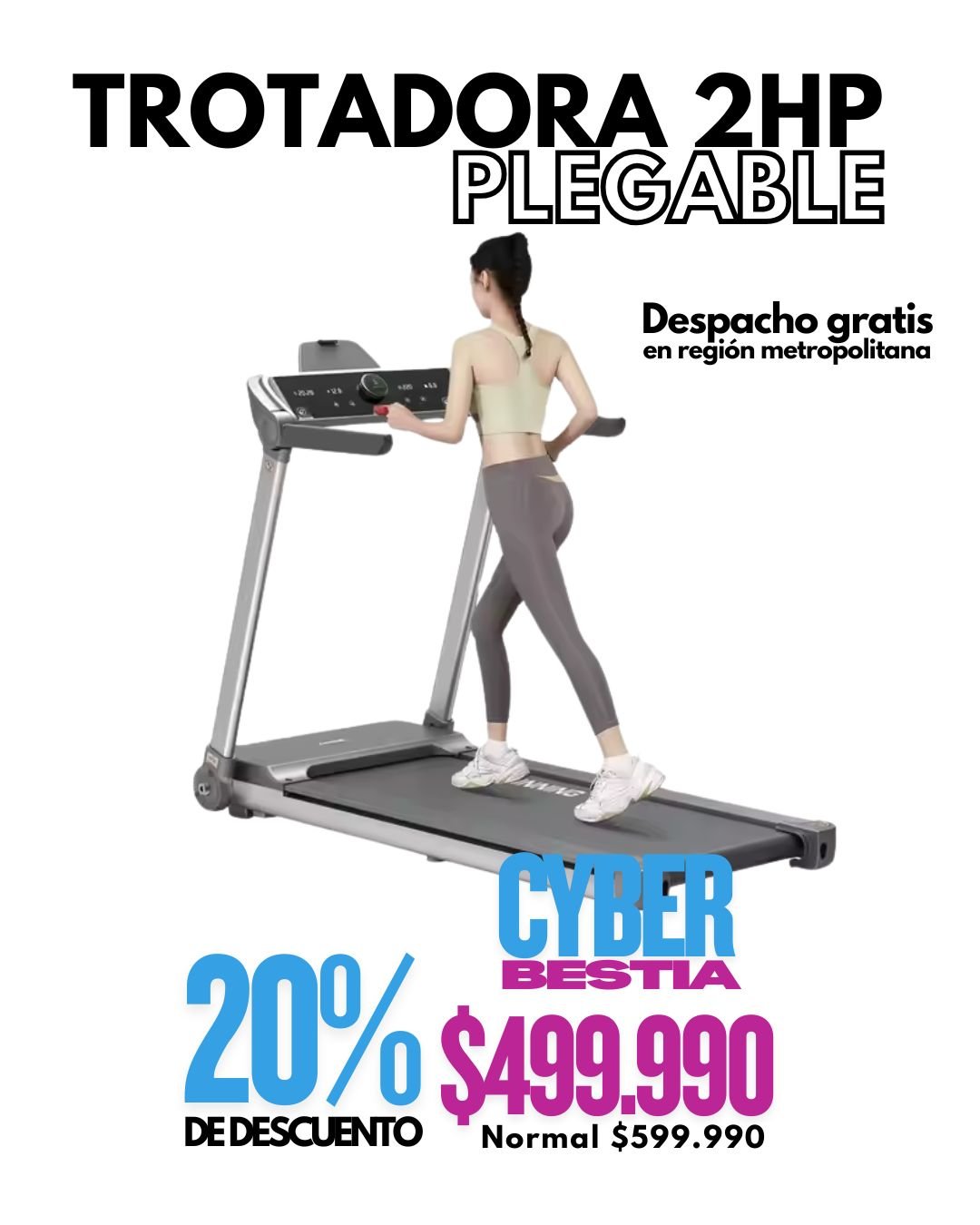 Trotadora 2HP