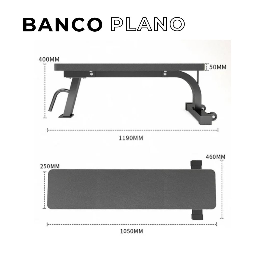 Banco Plano con Ruedas - Imagen 2