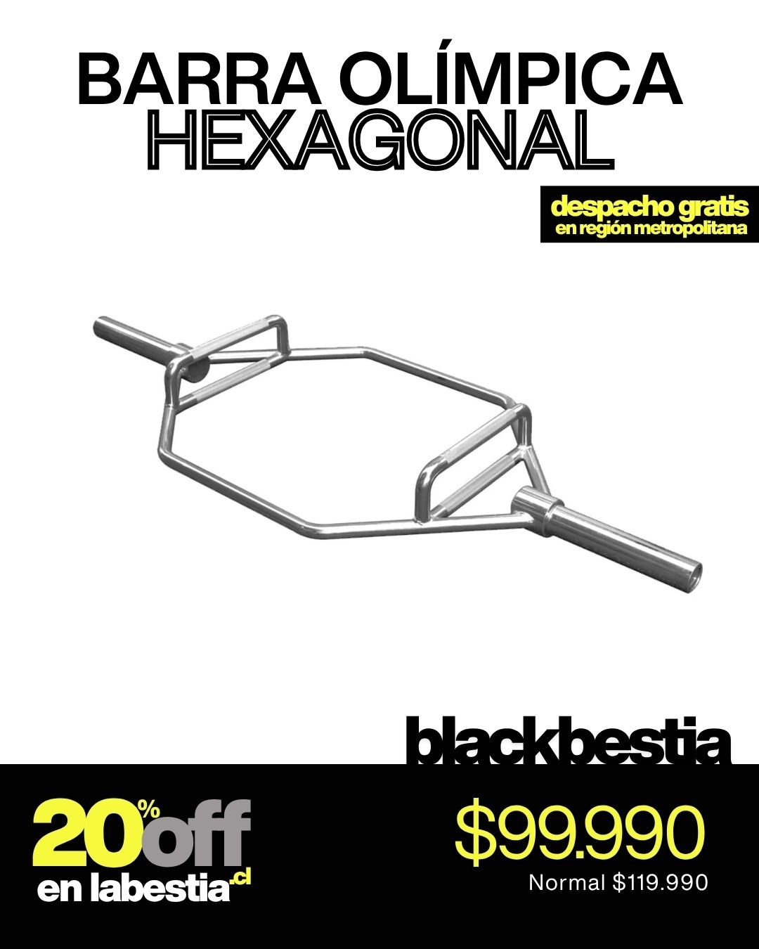 Barra Olímpica Hexagonal