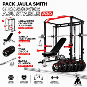 Pack Jaula Smith Crossover Ajustable Pro