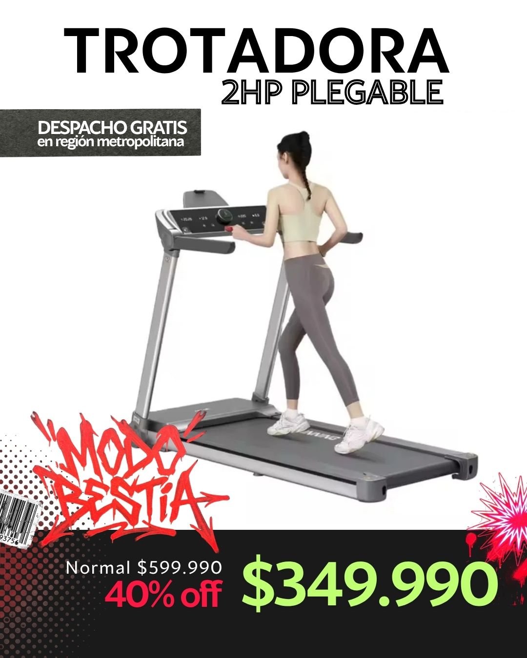 Trotadora 2HP