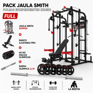 Pack Jaula Smith Poleas Independientes