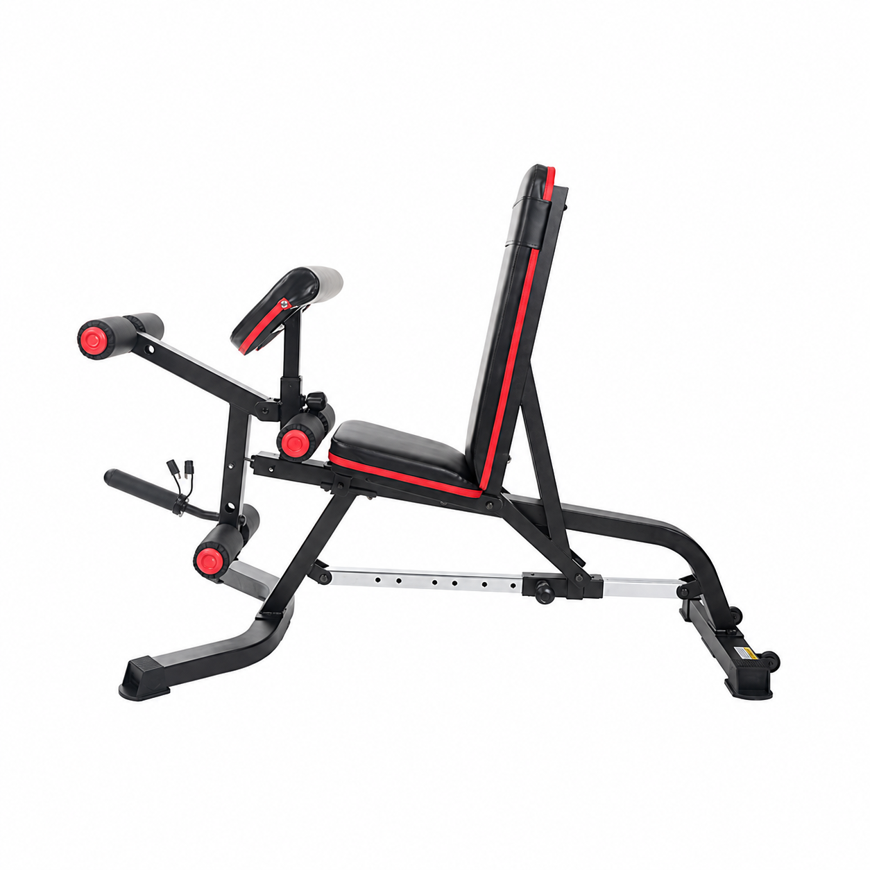 Banco Ajustable Multifunción con Módulo de Piernas Leg Curl - Imagen 3