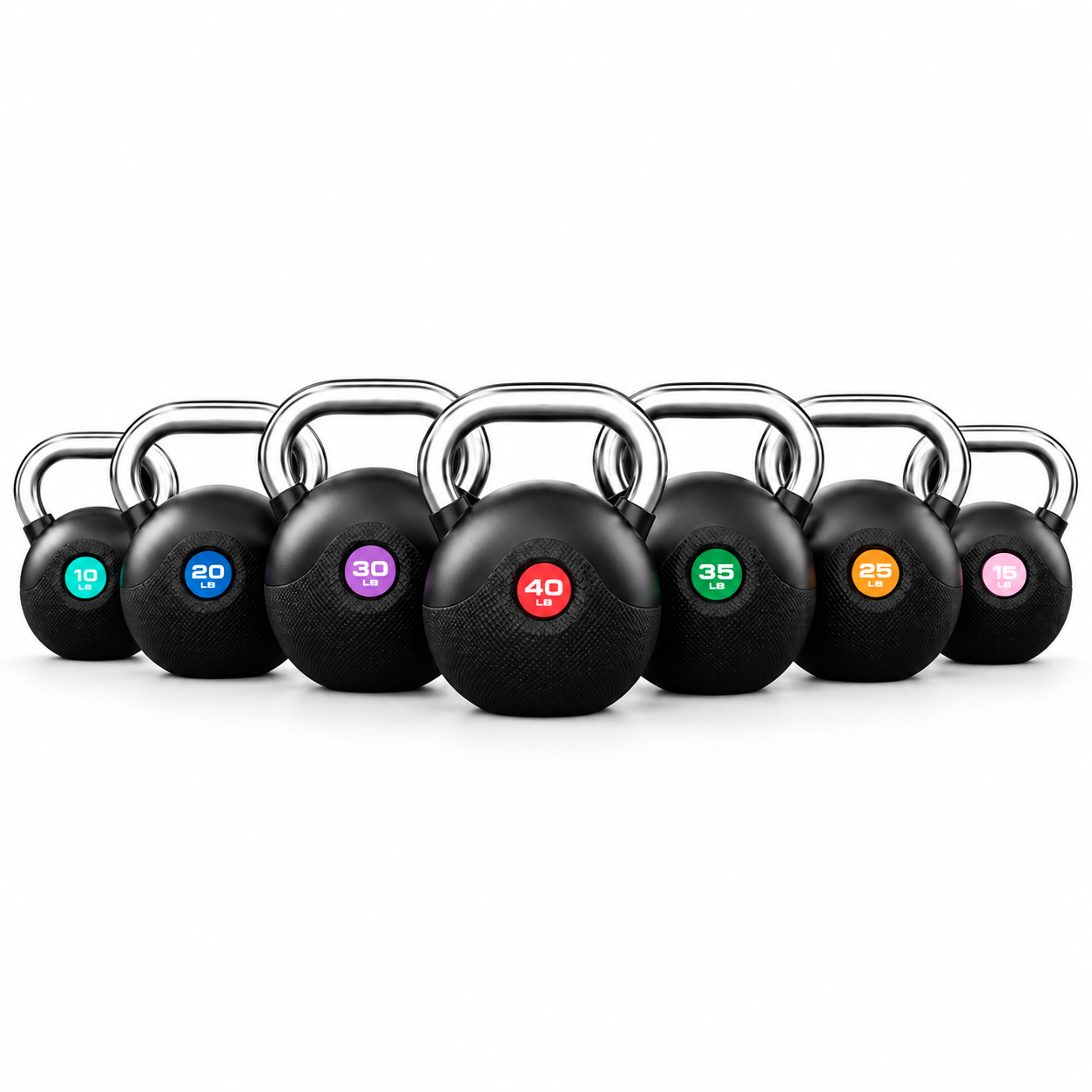 Set de 7 pesas rusas Marcy Pro de 10 a 40 lb
